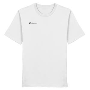 Home Vennoy Essential Tee - White - Organic Shirt
